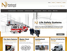 Tablet Screenshot of natsco.net